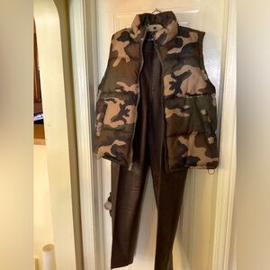 Men’s Reed Chocolate Leather Pants🤎